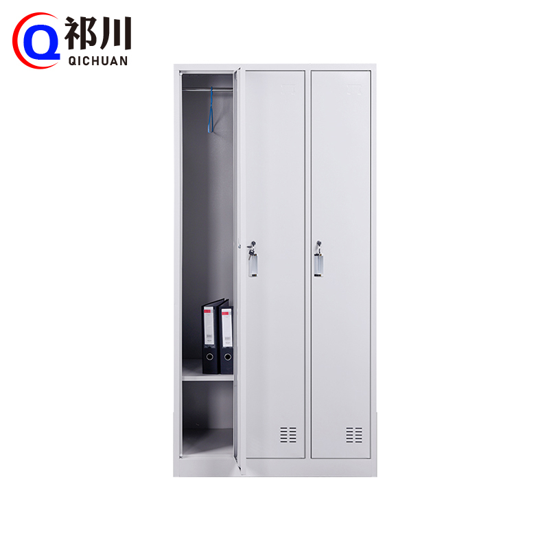 祁川 铁皮更衣柜 3门/台高清大图