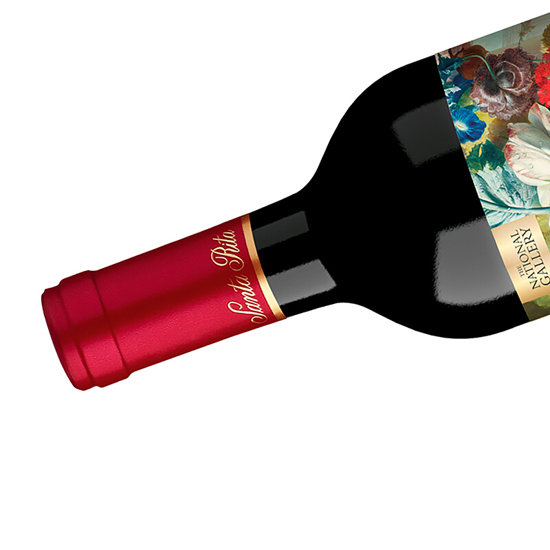 智利中央山谷产区 圣丽塔(Santa Rita)国家画廊珍藏赤霞珠干红葡萄酒750mL单瓶装