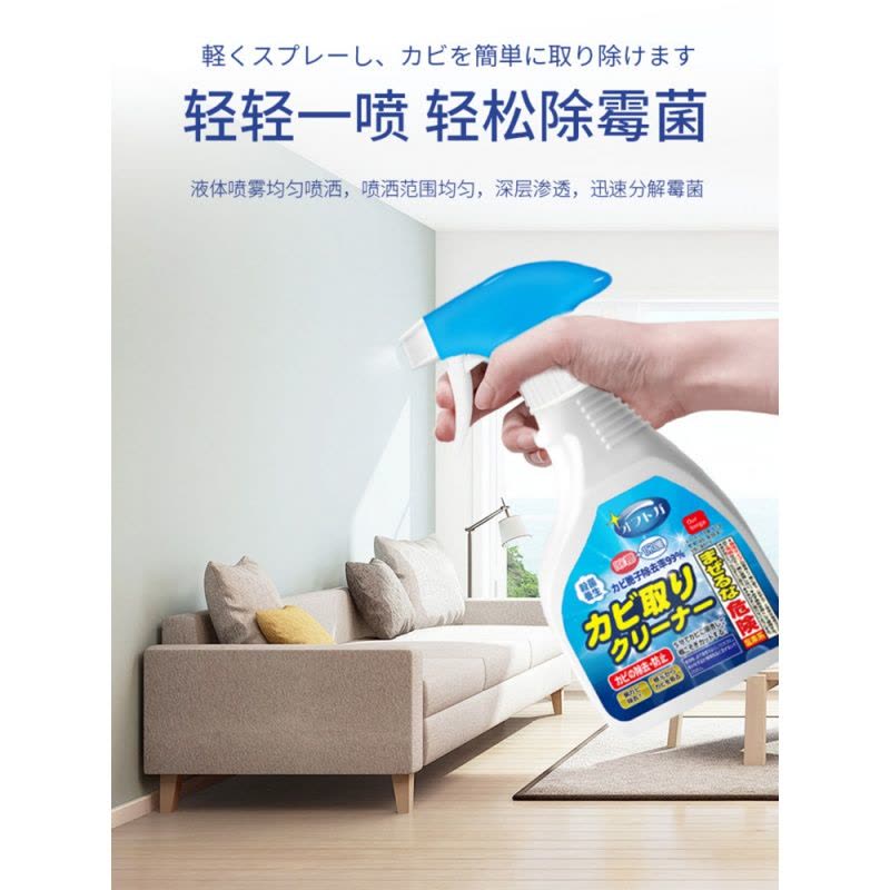 墙体墙面除霉剂白墙清洁去霉菌霉斑霉点发霉清除家用墙壁去霉图片