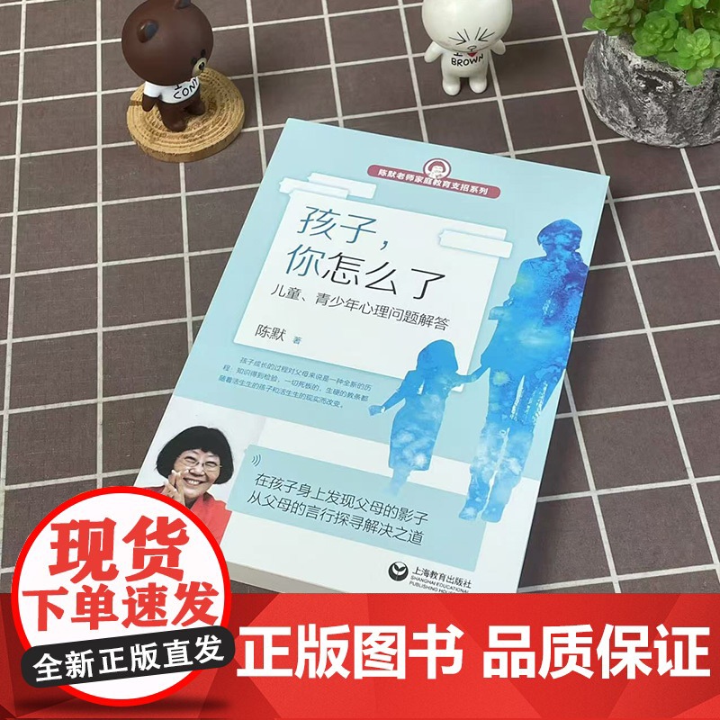 孩子你怎么了儿童青少年心理问题解答 陈默老师家庭教育支招系列6-15岁中小学生性格培养情绪管理 做不焦虑的父母育儿书家有高清大图
