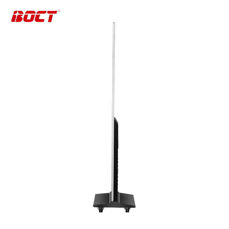 中银（BOCT）GWL4300 43英寸新款移动落地式竖屏广告机云智能网络分屏高清数字标牌安卓系统一体机带滑轮