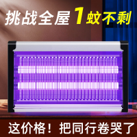 灭蚊灯灭蝇灯商用飞虫蚊蝇捕捉神器壁挂家用餐厅饭店商铺驱蚊电蚊 旗舰版LED-8W两面连续电击适用10-80平方