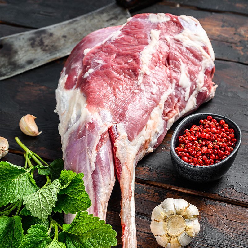 货出六盘宁夏滩羊羊肉羊前腿整只琵琶腿15kg