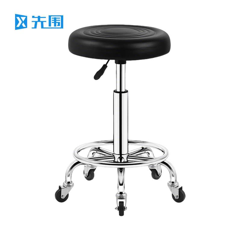 先围 圆凳 水波铁轮升降45-57cm 个高清大图