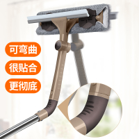 擦玻璃神器家用双面高楼清洗器搽窗户伸缩杆刮水器清洁工具擦玻璃器(颜色随机发)巧妈妈