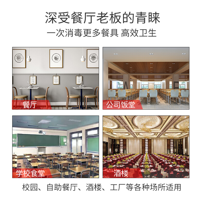 晨那(CHENNA)消毒柜 ZTP-988A2 商用立式 中温臭氧紫外线保洁柜 饭店食堂餐盘不锈钢 热风循环餐具消毒碗柜