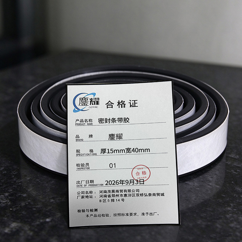鏖耀 密封条带胶 厚15mm宽40mm 条高清大图