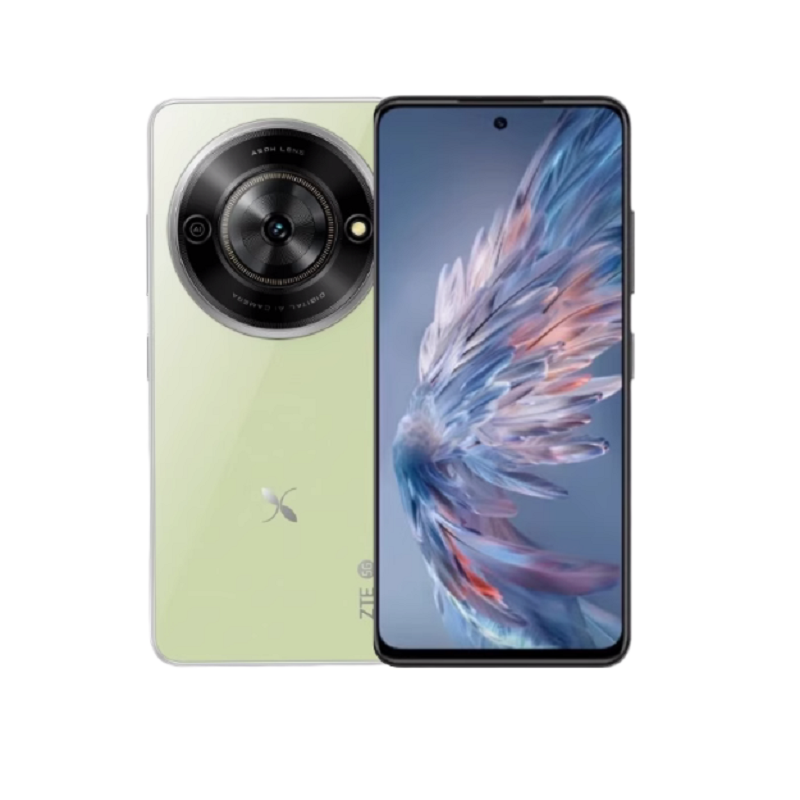 中兴(ZTE) 小鲜60 8+256GG 5GAI 手机 120HZ 紫光T760八核芯 青色 6.56英寸高清大图