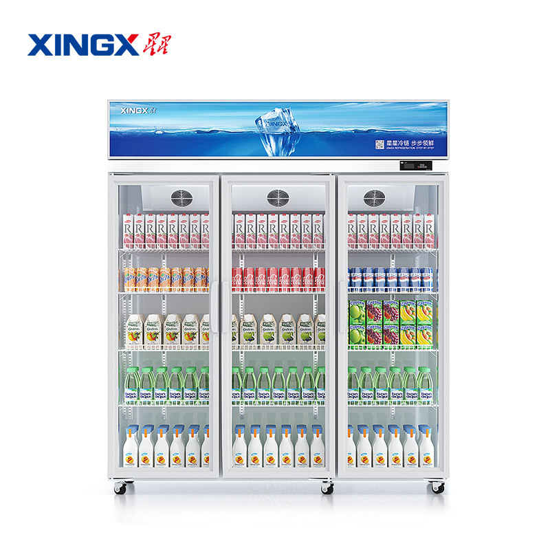 立式冷藏柜啤酒柜饮料柜陈列柜酒吧酒柜 lsc-1028wd视频介绍_星星