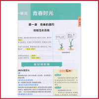 2020适用七年级下道德与法治尖子生学案人教版 初中政治教材解读解析书 初一8年级下册 同步教辅资料辅导书 中学全解