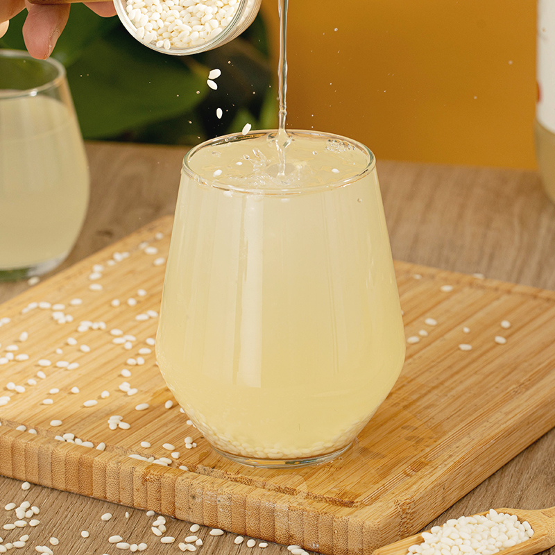 米婆婆 糯米酒汁低度湖北孝感甜酒酿醪糟汁0脂肪 1.4L*1壶高清大图