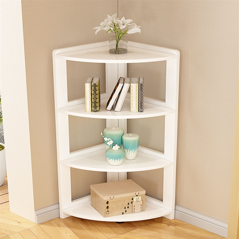 木角柜阿斯卡利转角置物架墙角柜客厅简约多功能三角柜储物架转角收纳