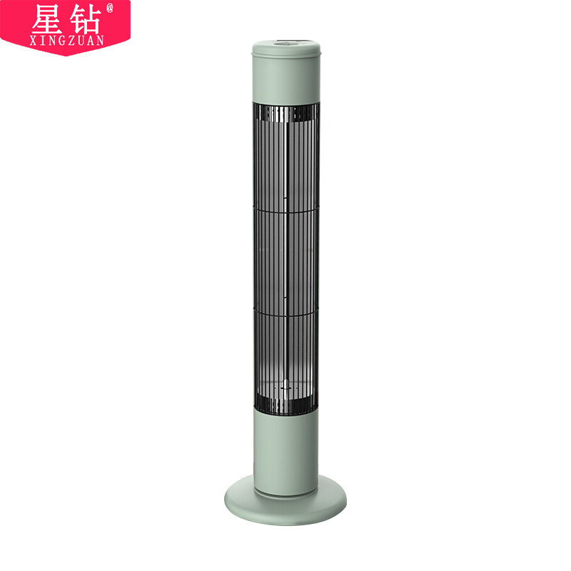 苏宁极物取暖器NRL 白色 家用立式电暖器暖风机800瓦2挡调温热风机 宿舍办公塔式电暖气高清大图