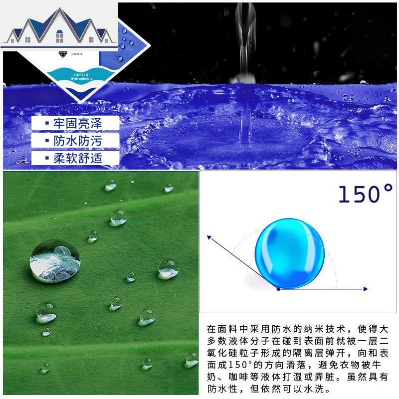 防水围裙女时尚厨房家用塑料水产专用工作服防油红色围腰做饭罩衣 三维工匠高清大图