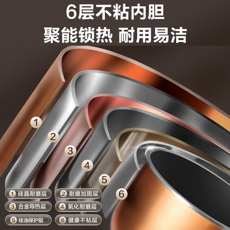 苏泊尔电饭煲SF40FC0156铝合金高清大图
