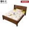 豪晨实木床(1000*2000mm 框架结构)张