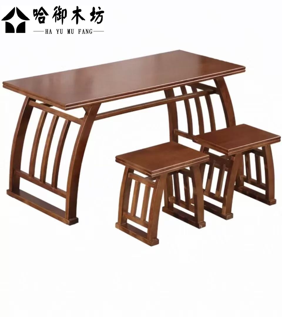 哈御木坊可定制书法桌椅HYMF-SF154套