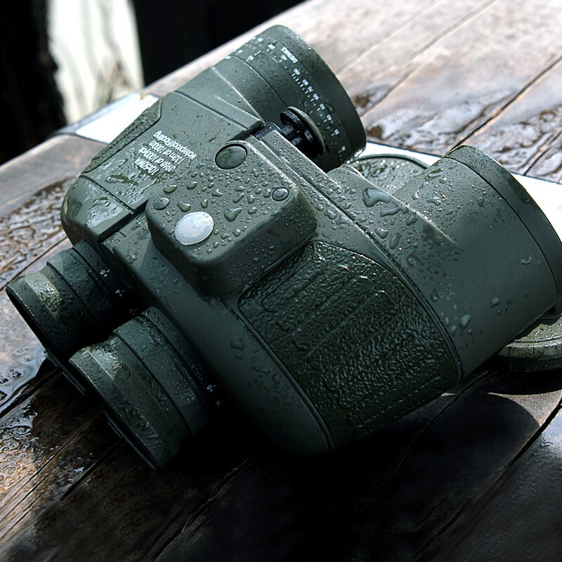 美国uscamel高倍高清手持双筒望远镜美国62式复古蔡司鲨鱼测距仪
