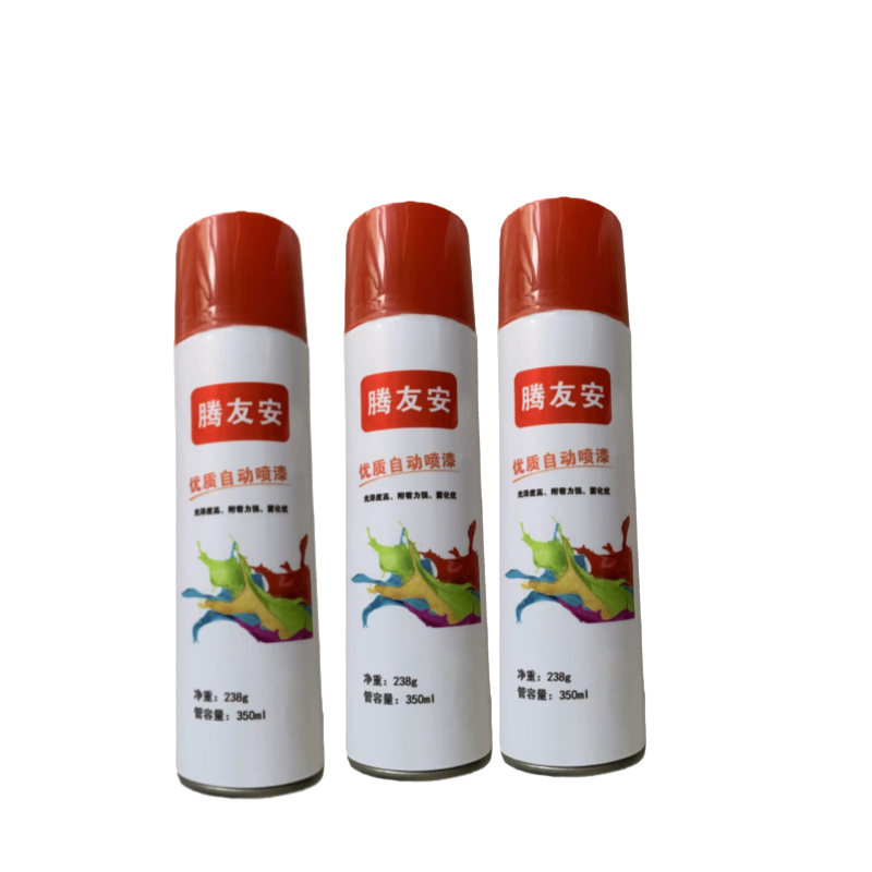 腾友安 自喷漆油性浅灰/罐高清大图