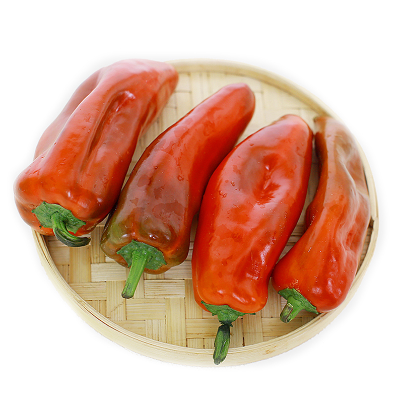 2.5kg 新鲜大红辣椒 甜椒灯笼椒红菜椒尖椒