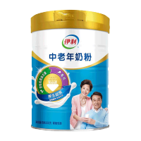 【4罐送乐扣套装】伊利 中老年营养 成人奶粉900克/g 罐装