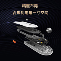 科大讯飞智能鼠标M610语音鼠标 充电无线办公 便携鼠标 电脑笔记本2.4G通用 语音输入打字翻译 黑色