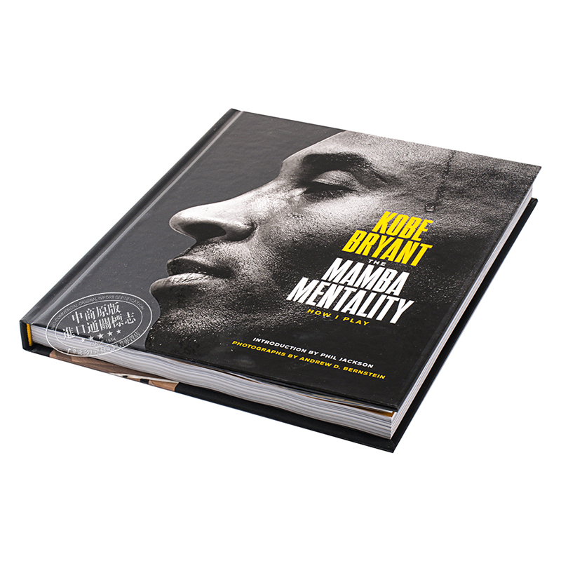 [正版]美版曼巴精神科比自传英文原版 Mamba Mentality How I Play Kobe Bryant 科高清大图