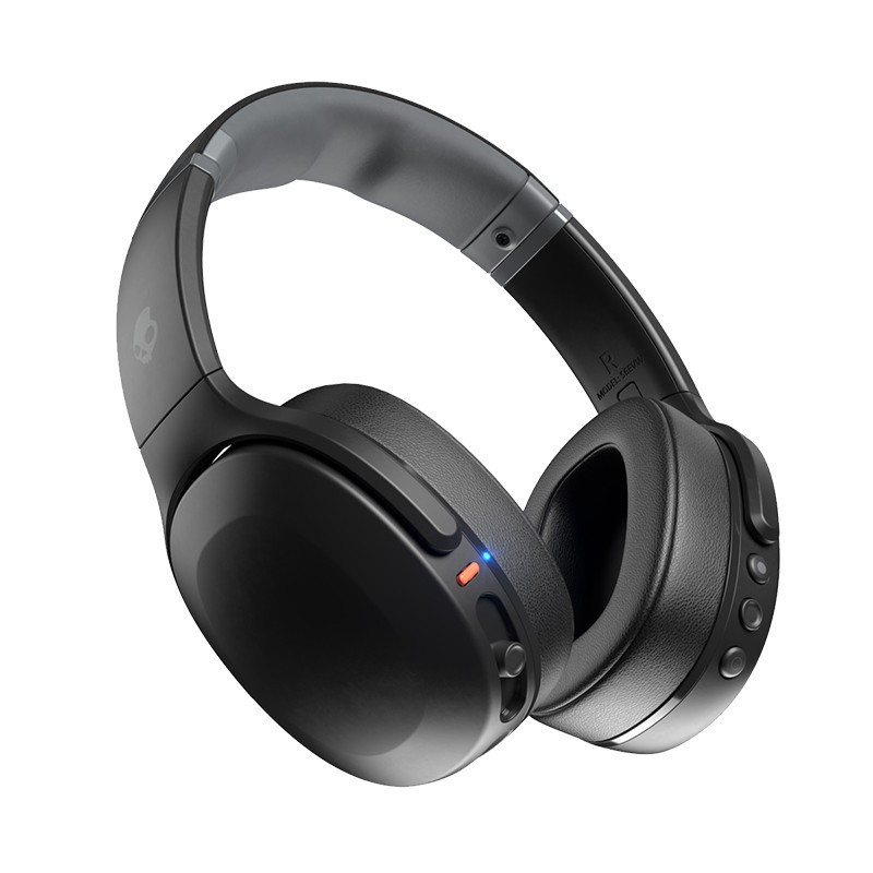 骷髅头(Skullcandy)Crusher EVO 摧毁者二代 重低音蓝牙耳机 无线头戴耳机 震动功能低音可调 黑