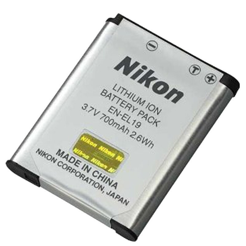 尼康(Nikon) EN-EL19 尼康数码相机电池 锂电池 3.7v 微单电池 尼康A100 S7000适用