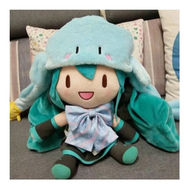 日版sega初音未来precialityspmiku毛绒玩偶公仔娃娃抱枕