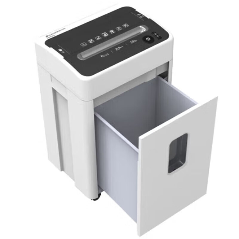 三木 MSD9711 锰钢侠碎纸机 德标4级 白色 台 ( 单次15张 持续35分钟 25L 可碎纸针卡)
