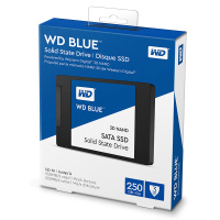 西部数据WD 250G SATA接口蓝盘固态 250G笔记本台式机SSD 固态硬盘