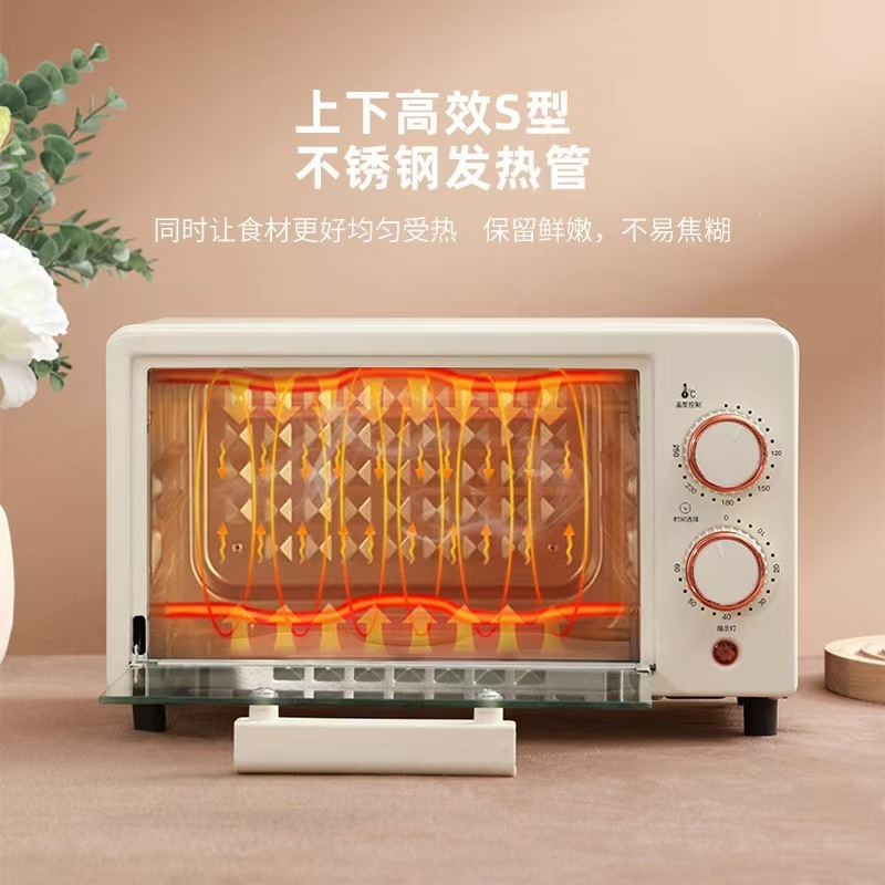 电烤箱烤箱家用小型多功能烘焙微波网红小烤箱厨房电器小家电_48L电烤箱