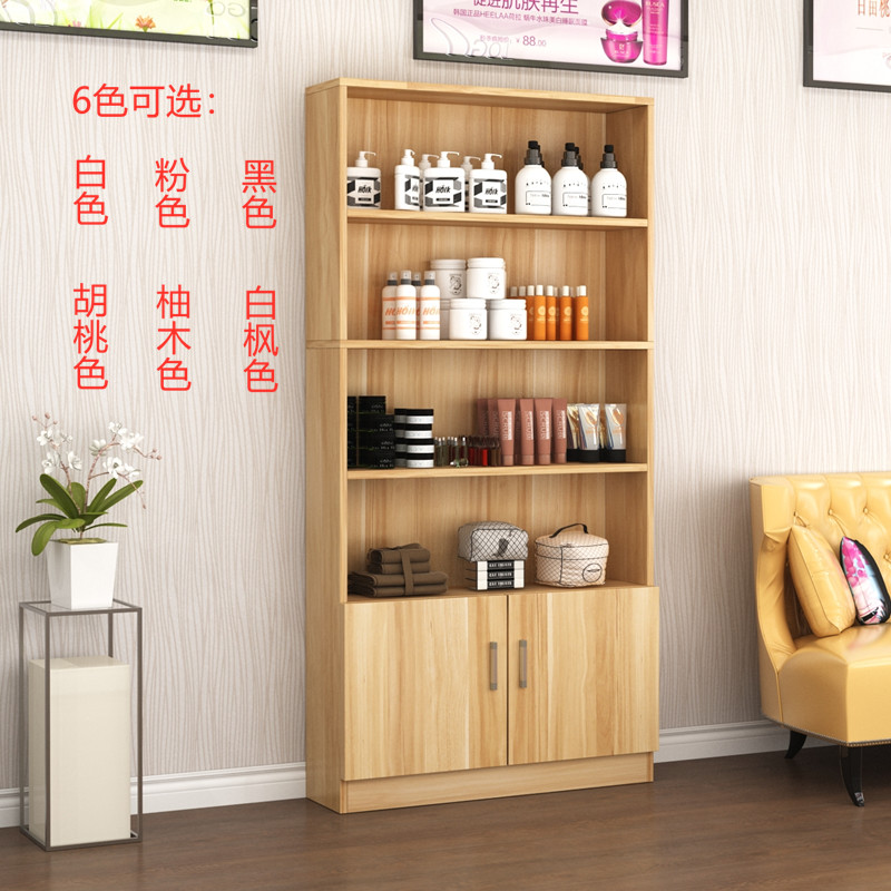 化妆品展示柜货柜院柜子产品货架陈列柜理发店美甲店柜子高清大图