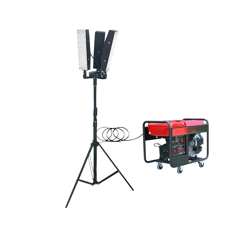 晫安联 ZM7010D 220V 150W IP65 发电机10KW LED 多功能升降式照明装置 (计价单位:台)红色高清大图