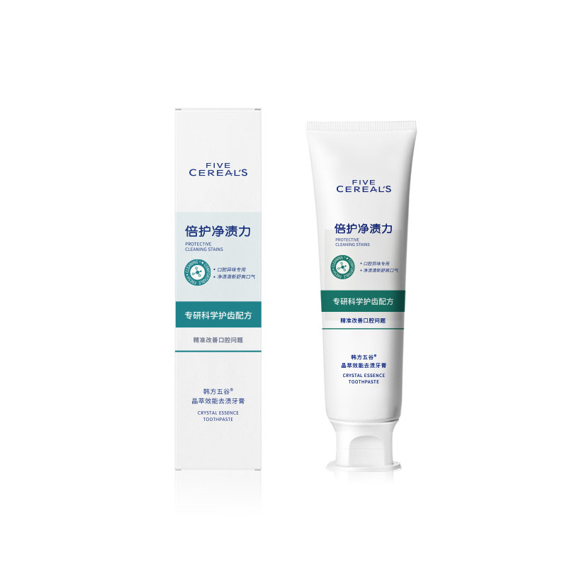 韩方五谷 晶萃效能去渍牙膏150g