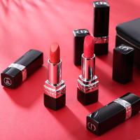 （专柜正品）迪奥口红 Dior 烈艳蓝金唇膏女士滋润口红999哑光/888/080/520/ 844#滋润橘红色