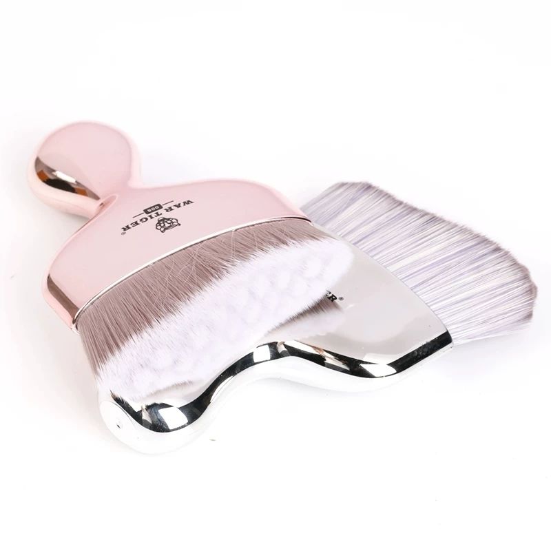 理发刷子碎发扫软毛扫发刷子剪发碎发清洁神器美发扫头发刷子 玫瑰