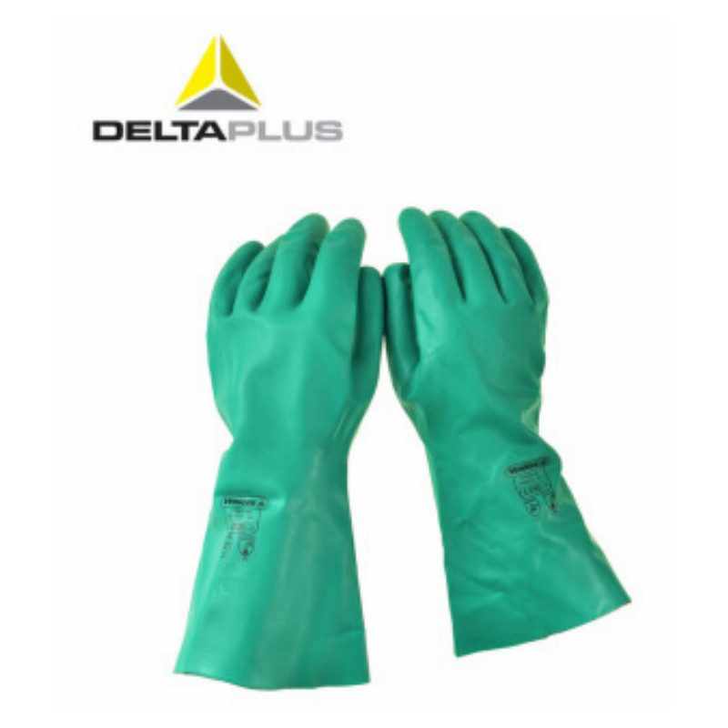 代尔塔 Delta Plus 201802-9 丁腈高性能加厚防化手套(9寸)