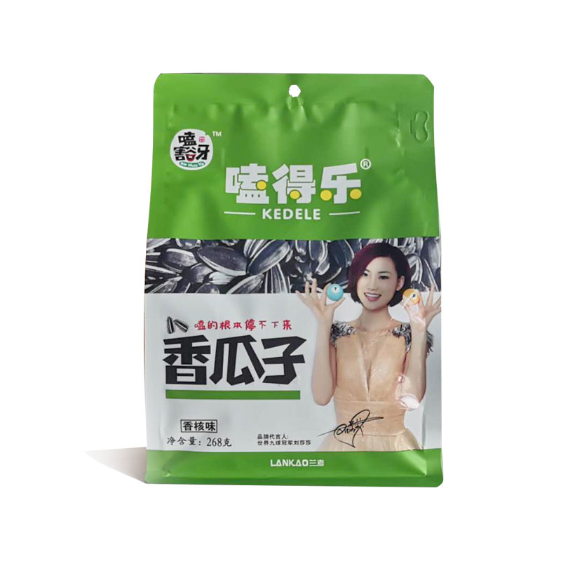 [中华特色]兰考馆 嗑得乐瓜子268g/袋 香甜味 坚果炒货 葵花籽 休闲零食 华中高清大图