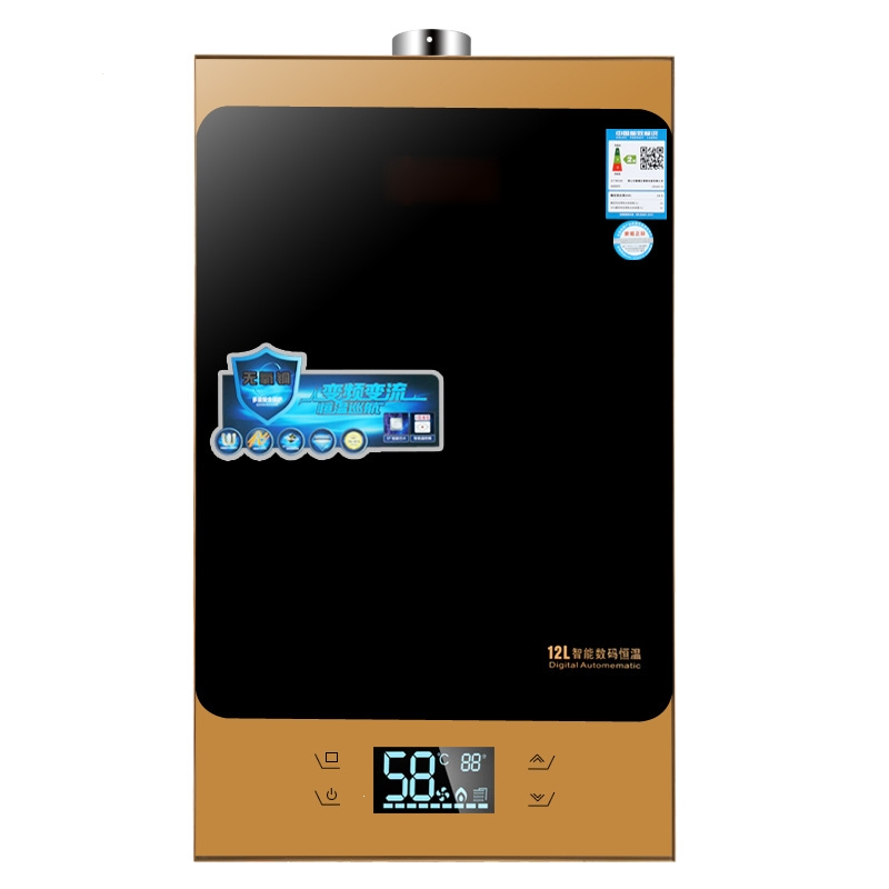 家用天然气热水器恒温燃气热水器煤气热水器液化气热水器12钢化玻璃