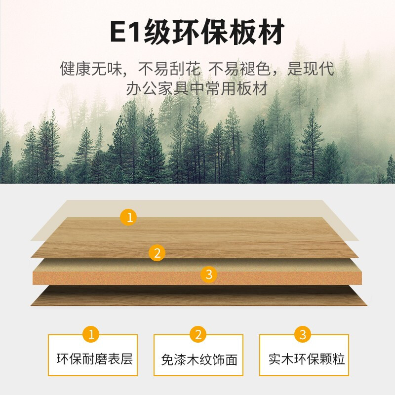 绵冠MIANGUAN屏风工位现代简约职员办公桌员工桌员工位职员位