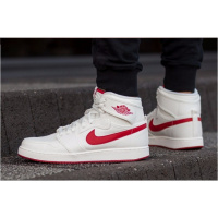 Air Jordan1 KO High OG Timeless Canvas乔1AJ1白红638471-102高帮篮球鞋
