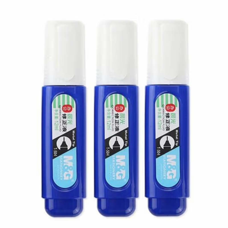 晨光(M&G)12ml修正液涂改液改正液学生改错T504 单瓶装 37瓶起售