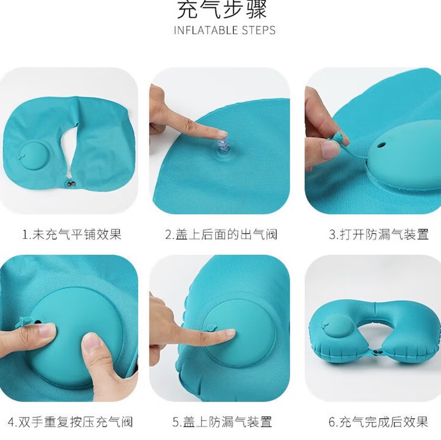 塞尔兰斯肩颈按摩器便携设计缓解颈椎疲劳高清大图