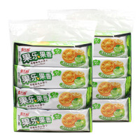 嘉士利 果乐果香300g青柠味 柠檬水果夹心饼干多味道 果酱味夹心饼干 休闲零食
