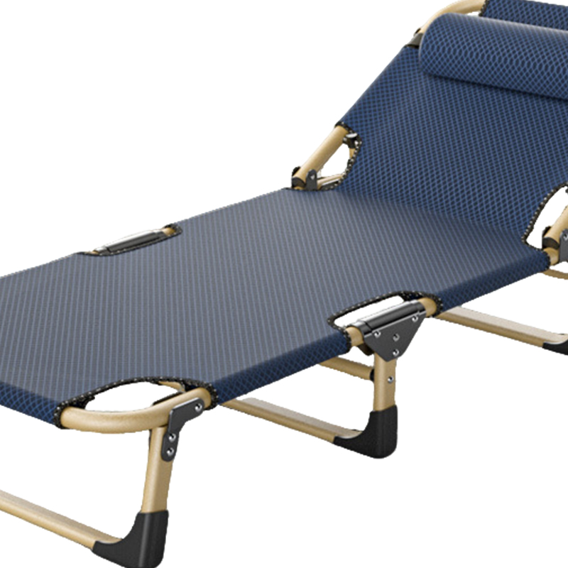 围达 折叠床躺椅 193*68*30cm格纹青 张高清大图