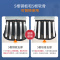 滑轮护腰带+气囊[灰色]S码