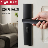 门锁通用型静音锁卫生间实木门把手家用锁具室内卧室房间门锁AK