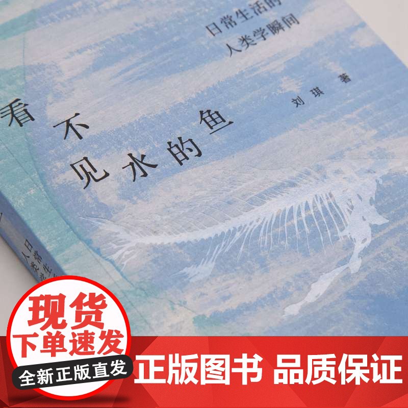 看不见水的鱼:日常生活的人类学瞬间 9787532192717 上海文艺出版社 刘琪 2025--05高清大图